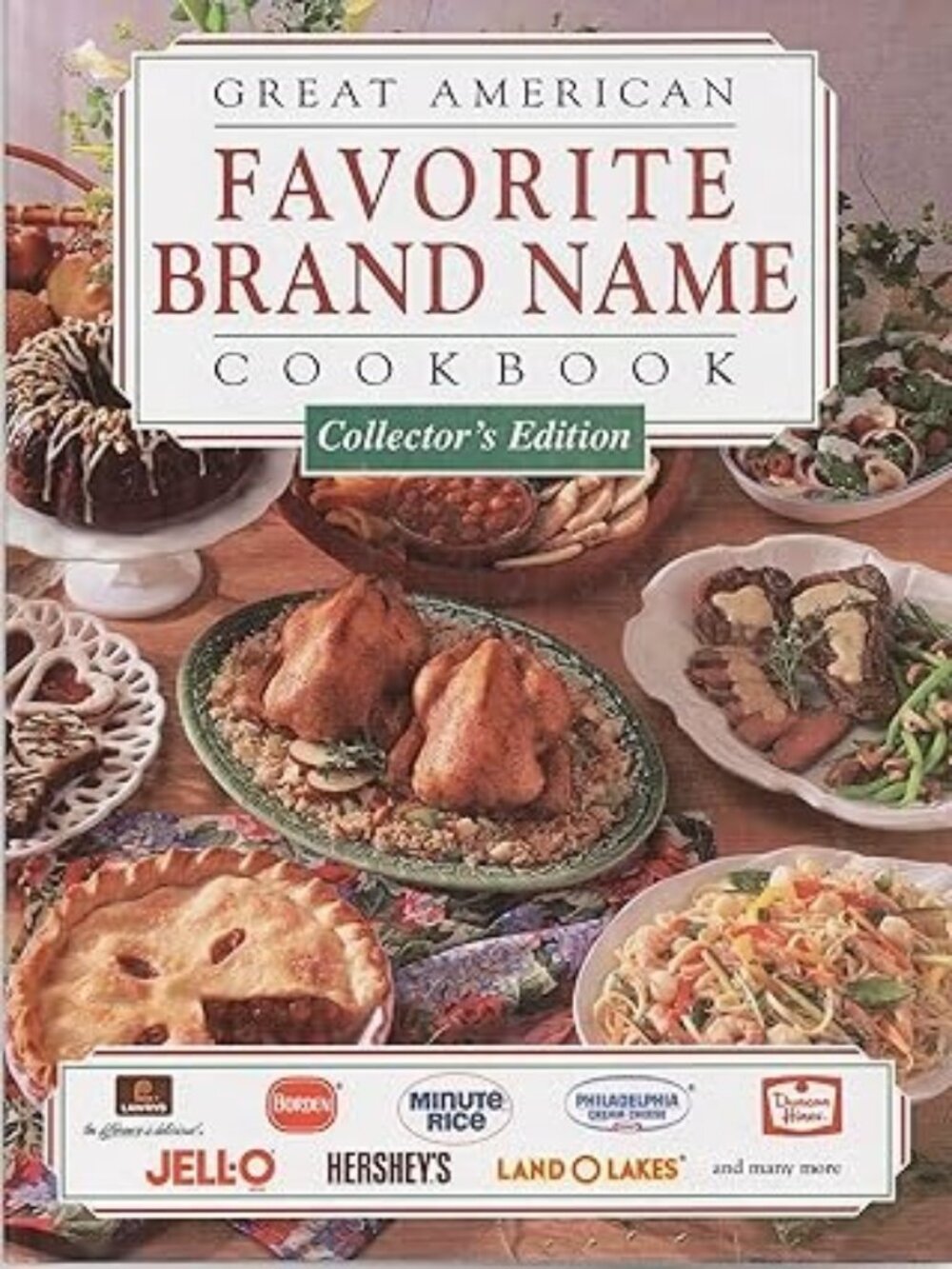1993s Great American Favorite Brand Name Cookbook Collectors Edition